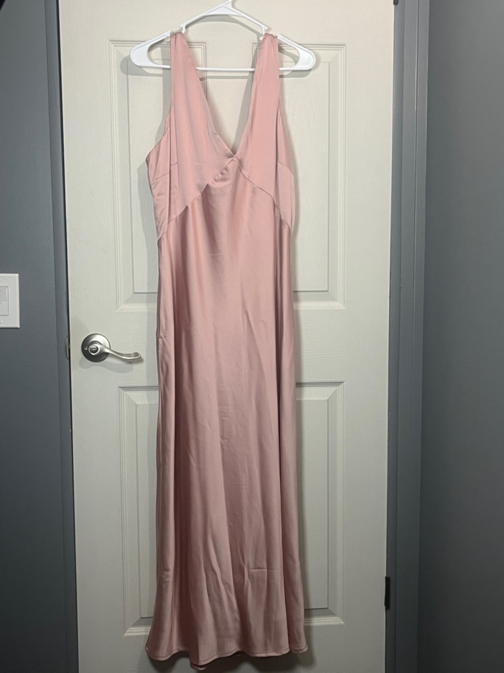 a new day Dusty Blush V-Neck Maxi Dress